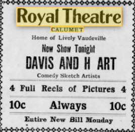 Royal Theater - 13 Jul 1911 Ad (newer photo)